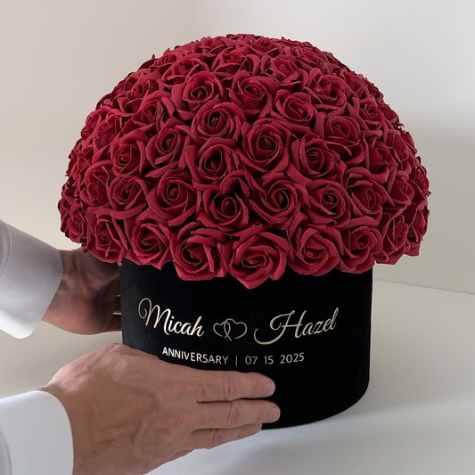 Personalized Luxury Rose Keepsake